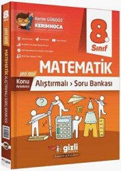 Gizli Yayınları 8. Sınıf LGS Matematik Konu Anlatımlı Alıştırmalı Soru Bankası - Gizli Yayınları