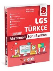 Gizli Yayınları 8. Sınıf Türkçe Alıştırmalı Soru Bankası - Gizli Yayınları