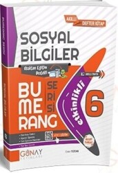 Günay Yayınları 6. Sınıf Sosyal Bilgiler Bumerang Soru Bankası - Günay Yayıncılık