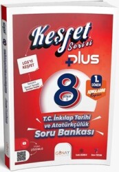 Günay Yayınları 8. Sınıf Keşfet Plus Serisi T.C. İnkılap Tarihi ve Atatürkçülük 1. Dönem Soru Bankası - Günay Yayıncılık