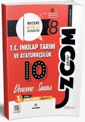 Günay Yayınları 8. Sınıf T.C. İnkılap Tarihi ve Atatürkçülük 1. Dönem 10 lu Zoom Serisi Deneme Sınavı - Günay Yayıncılık