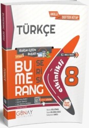 Günay Yayınları 8. Sınıf Türkçe Etkinlikli Bumerang Serisi - Günay Yayıncılık