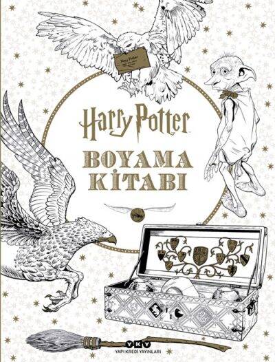 Harry Potter Boyama Kitabı Yapı Kredi Yayınları - 1