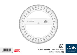 Hatas Minkale Plastik 360 Derece 15 CM 0920 - Hatas