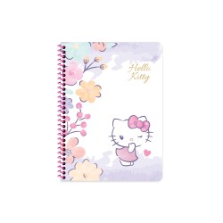 Hello Kitty Spiralli Karton Kapak Defter 16,5x22,5 80 Yaprak Çizgili - 3