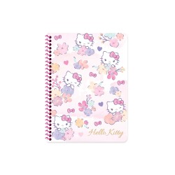 Hello Kitty Spiralli Karton Kapak Defter 16,5x22,5 80 Yaprak Çizgili - 4