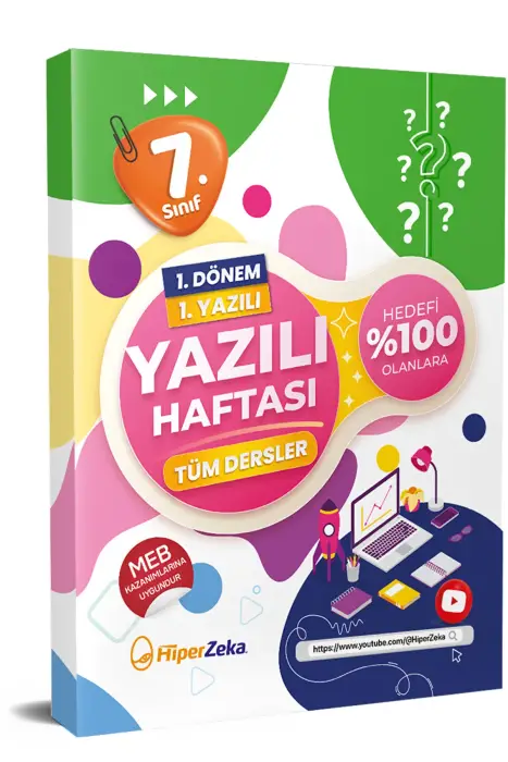 Hiper Zeka Yayınları 7.Sınıf 1.Dönem 1.Yazılı - 1