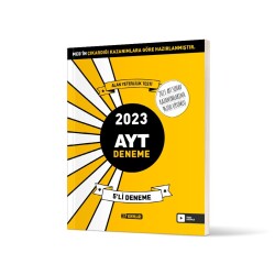 Hız Yayınları 2023 AYT 5 Deneme - Hız Yayınları