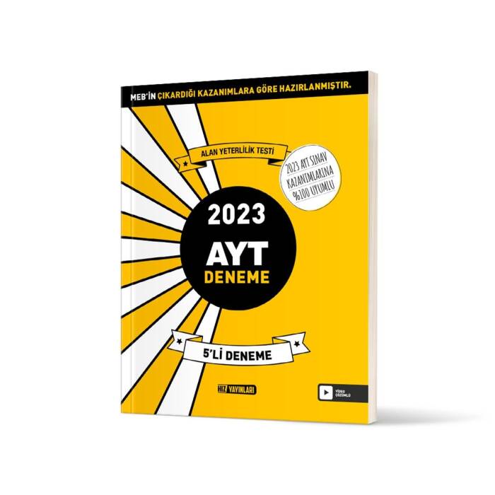 Hız Yayınları 2023 AYT 5 Deneme - 1