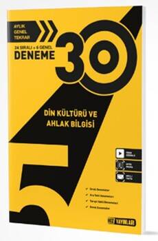 Hız Yayınları 5. Sınıf Din Kültürü 30 lu Deneme - 1