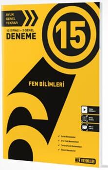 Hız Yayınları 6. Sınıf Fen Bilgisi 15 li Deneme - 1