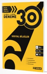 Hız Yayınları 6. Sınıf Sosyal Bilgiler 30 lu Deneme - Hız Yayınları