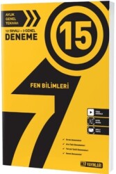 Hız Yayınları 7. Sınıf Fen Bilimleri 15 li Deneme - Hız Yayınları