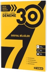 Hız Yayınları 7. Sınıf Sosyal Bilgiler 30 lu Deneme - Hız Yayınları