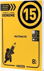 Hız Yayınları 8. Sınıf Matematik 15 Deneme - Hız Yayınları