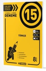 Hız Yayınları 8. Sınıf Türkçe 15 Deneme - Hız Yayınları