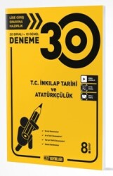 Hız Yayınları 8.Sınıf TC. İnkılap Tarihi ve Atatürkçülük 30 Deneme - Hız Yayınları