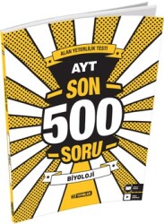 Hız Yayınları AYT Biyoloji Son 500 Soru - Hız Yayınları