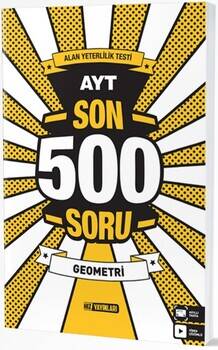 Hız Yayınları AYT Geometri Son 500 Soru - 1