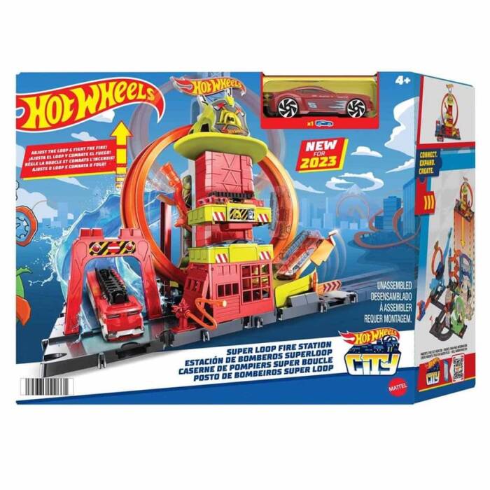 Hot Wheels Çember Pistli İftaiye İstasyonu HKX41 - 1