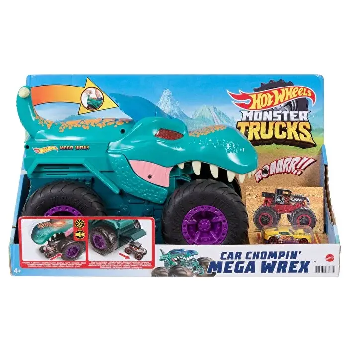 Hot Wheels Monster Truck Araba Yiyen Mega Wrex Gyl13 - 1