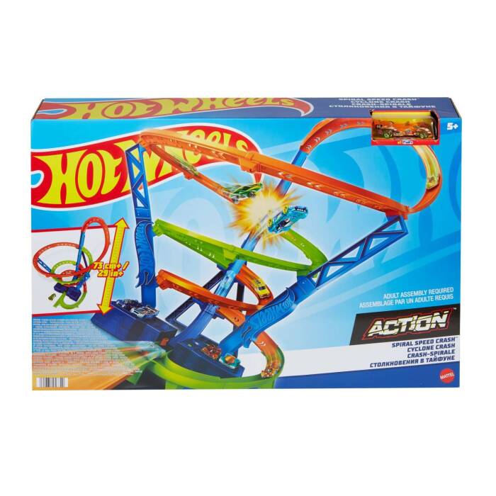 Hot Wheels Spiral Hız Pisti - 5