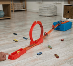 Hot Wheels Track Builder Alev Temalı Akrobasi Seti HMC04 - 2