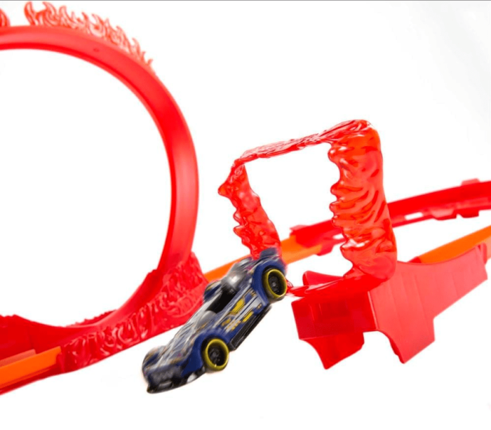 Hot Wheels Track Builder Alev Temalı Akrobasi Seti HMC04 - 6