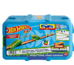 Hot Wheels Track Builder Heyecanlı Atlayış Akrobası Seti HKX47 - Mattel