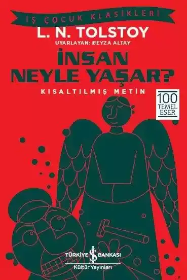 İnsan Neyle Yaşar? L.N Tolstoy İş Bankası Kültür Yayınları - 1