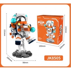 Jaki Mini Space Serisi/Astronot -JK8505 (+302 Parça) Oyuncak Yapım Seti - Vagonlife