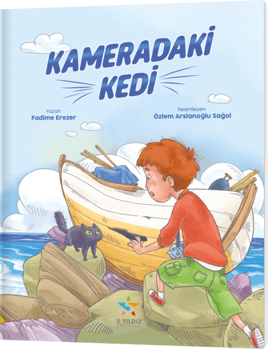 Kameradaki Kedi Hikaye Kitabı 5 Yıldız Yayınları - 1