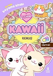 Kawaii Boyama Kitabı Kucaklaş Doğan Çocuk - Doğan Çocuk