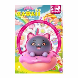 Kawaii Simli Çıkartmalı Boyama Kitabı Doğan Çocuk - Doğan Çocuk