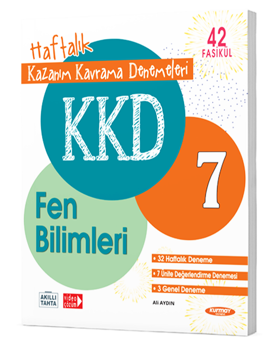 7 Fen Bilimleri Haftalık Kazanım Kavrama Denemeleri - 1