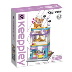 Keeppley: City Corner Kit – Bubble Tea House KP0108 - Vagonlife