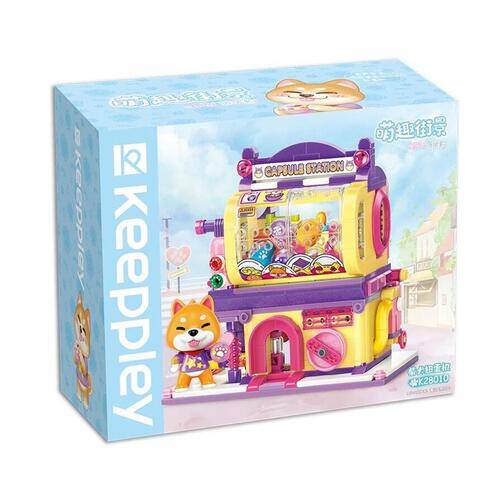 Keeppley Lovely Street Shiba Inu Gashapon Machine KP28010 - 1