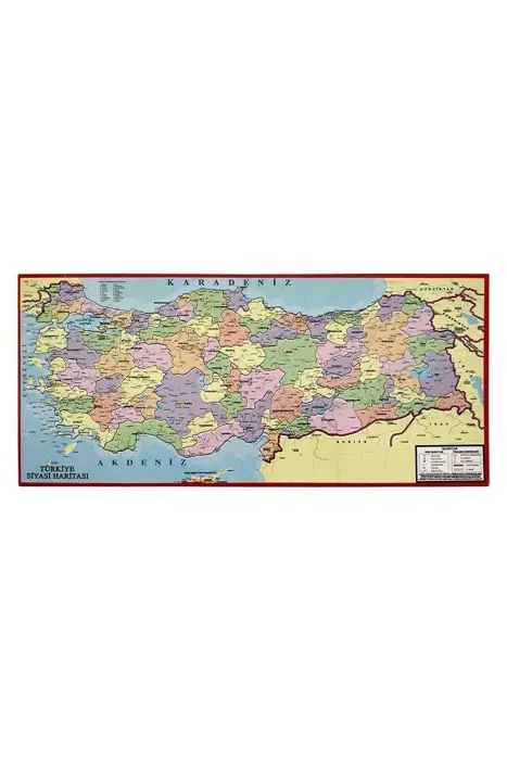 Keskin Color 27x48 81 Li Çerçeveli Yapboz Türkiye Haritası - 1