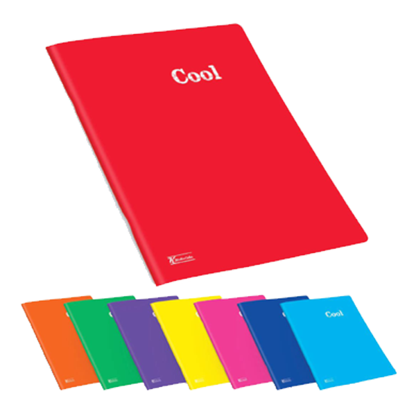 Keskin Color A4 40 Yaprak Kareli Plastik Tel Dikişli Cool Defter (Adet Fiyatıdır) - 1