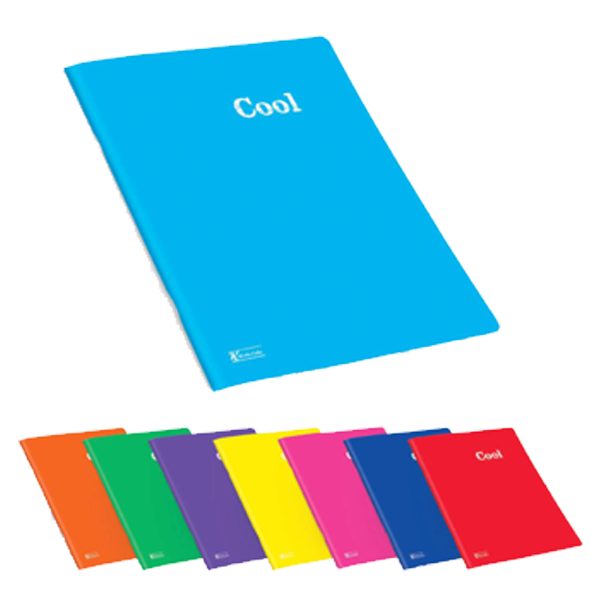 Keskin Color A5 80 Yaprak Çizgili Plastik Kapak Dikişli Cool Defter (Adet) - 1