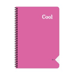 Keskin Color Defter A4 40 Yaprak Çizgili Plastik Kapak Spiralli Cool Defter - 5