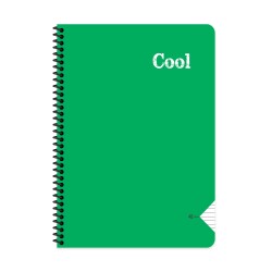 Keskin Color Defter A4 40 Yaprak Çizgili Plastik Kapak Spiralli Cool Defter - Keskin Color