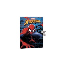 Keskin Color Hatıra Defteri Kilitli Spider Man 104 Yaprak 14x20 310210-06 - 1