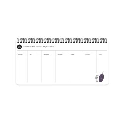 Keskin Color Hisli Şeyler 13x27 Spiralli Sticrli Planner Zirvedeyim Canım Duymuyorum - 3