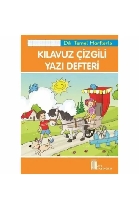 Kılavuz Çizgili Yazı Defteri Büyük Boy Dik Temel Harflerle Ata Yayıncılık - 1