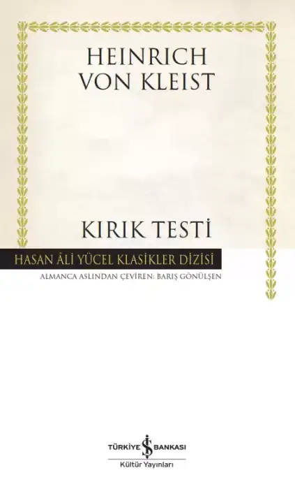 Kırık Testi / Heinrich Von Kleist - 1