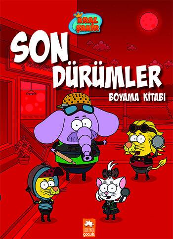 Kral Şakir Son Dürümler Boyama Kitabı Eksik Parça Yayınları - 1