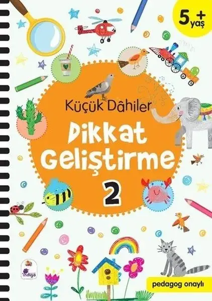 Küçük Dahiler Dikkat Geliştirme 2 (5+Yaş) İndigo Çocuk - 1