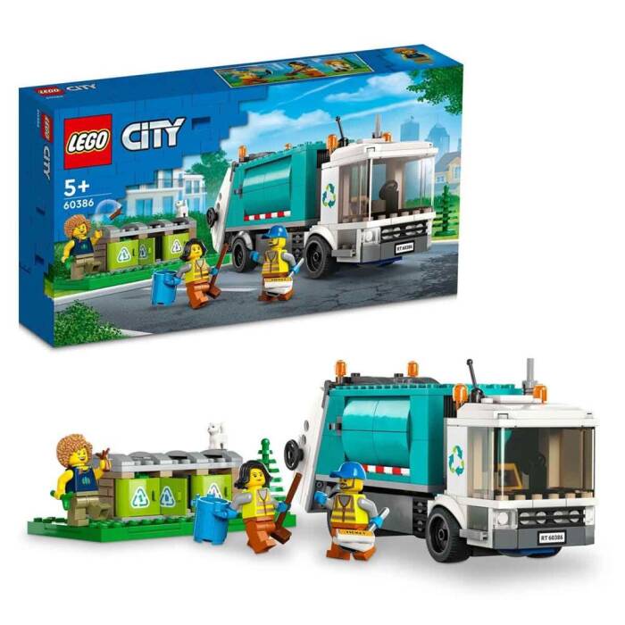 LEGO City Geri Dönüşüm Kamyonu 60386 - 1