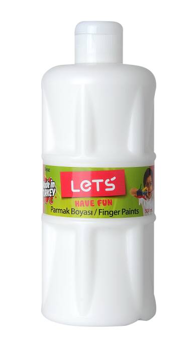 Lets Parmak Boyası 500 ML Beyaz - 1